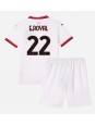 AC Milan Emerson Royal #22 Bortedraktsett Barn 2024-25 Korte ermer (+ bukser)